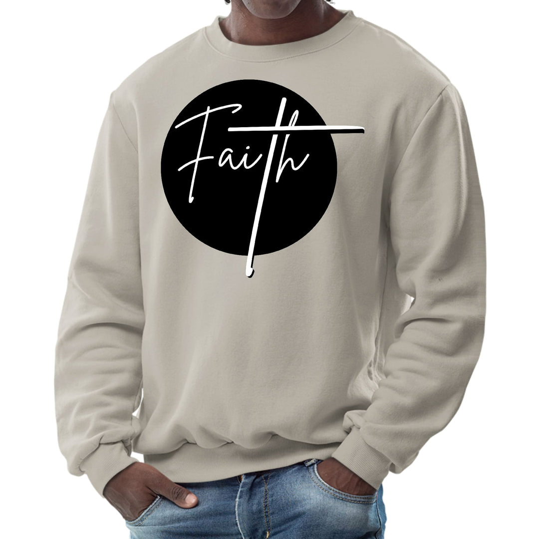 Mens Graphic Sweatshirt Faith Print - Mens | Sweatshirts