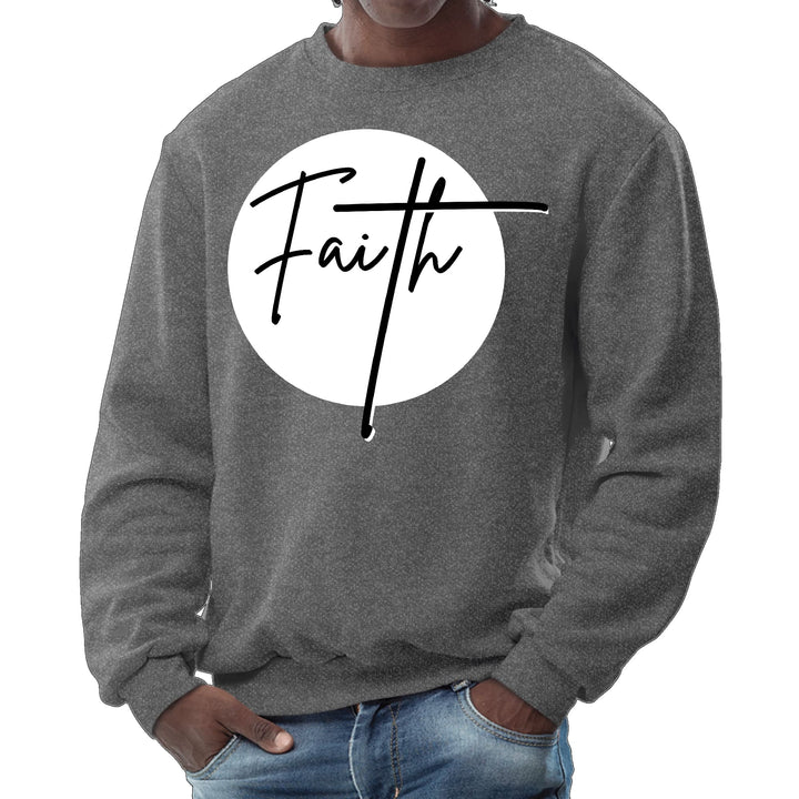 Mens Graphic Sweatshirt Faith Print - Mens | Sweatshirts