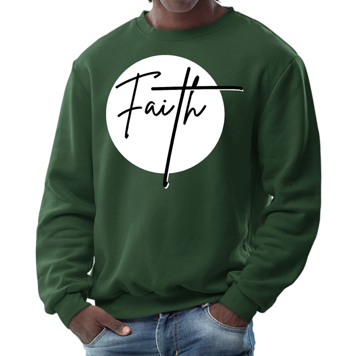 Mens Graphic Sweatshirt Faith Print - Mens | Sweatshirts