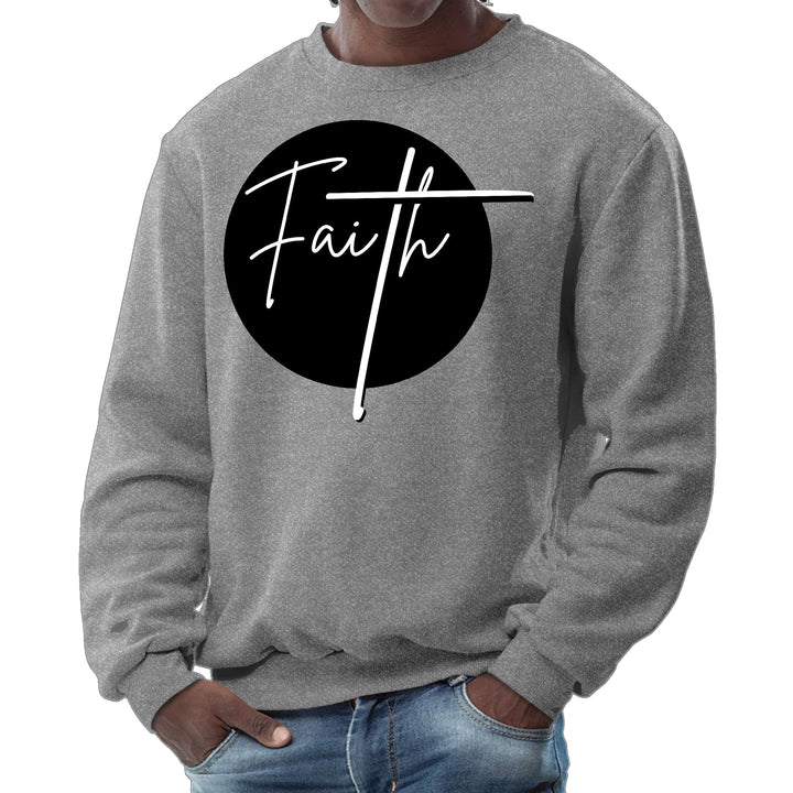 Mens Graphic Sweatshirt Faith Print - Mens | Sweatshirts