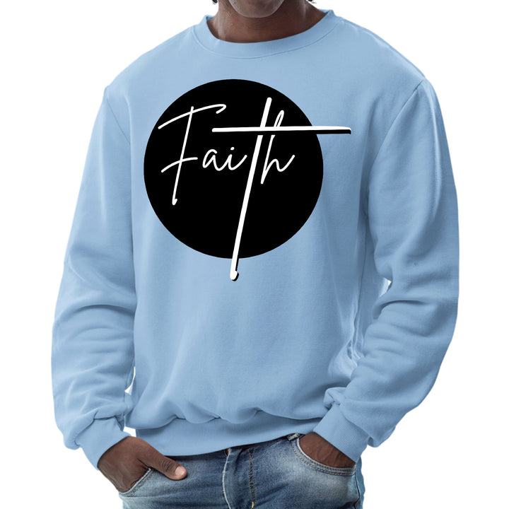 Mens Graphic Sweatshirt Faith Print - Mens | Sweatshirts