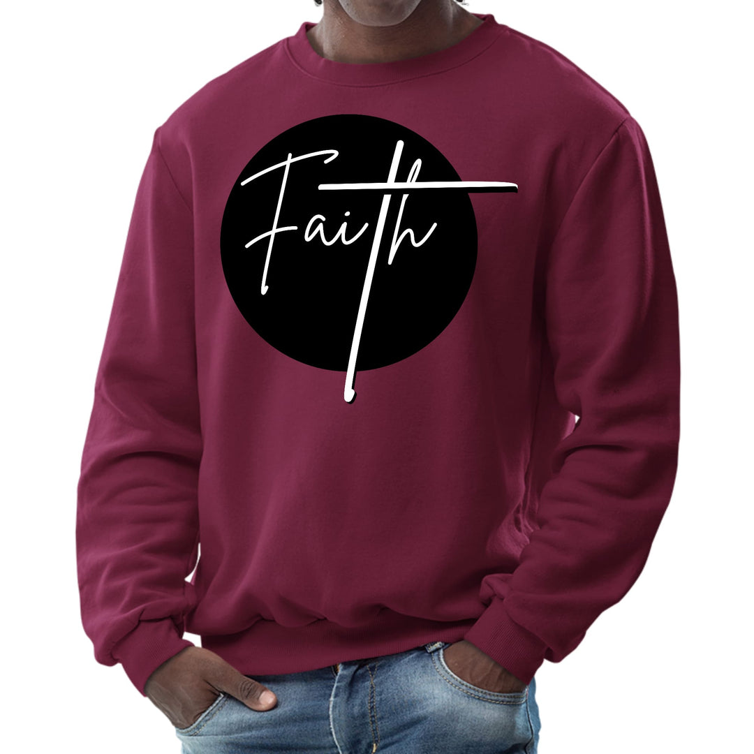 Mens Graphic Sweatshirt Faith Print - Mens | Sweatshirts