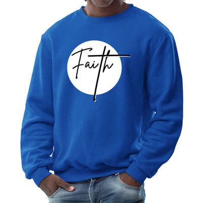 Mens Graphic Sweatshirt Faith Print - Mens | Sweatshirts