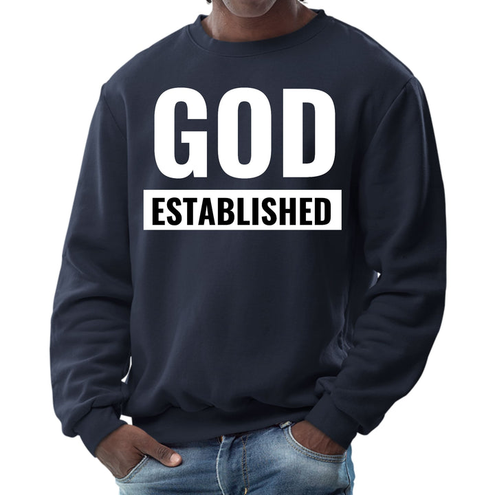 Mens Graphic Sweatshirt God Established - Mens | Sweatshirts