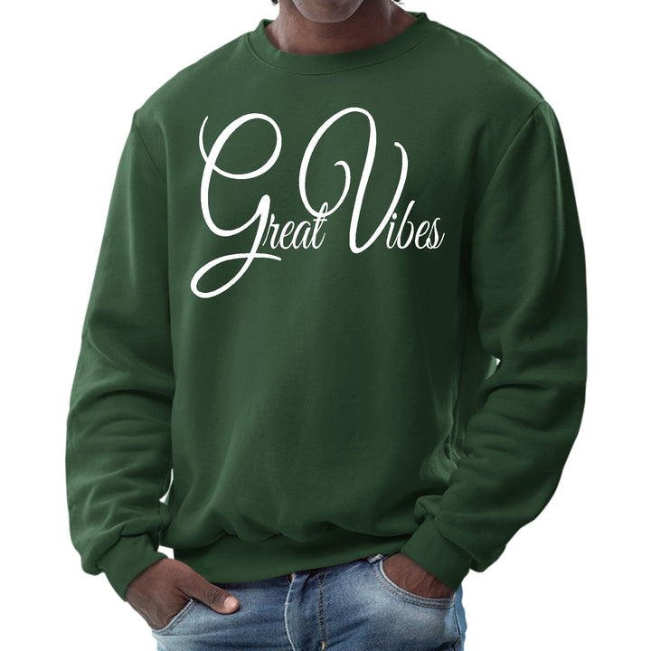 Mens Graphic Sweatshirt Great Vibes - Mens | Sweatshirts