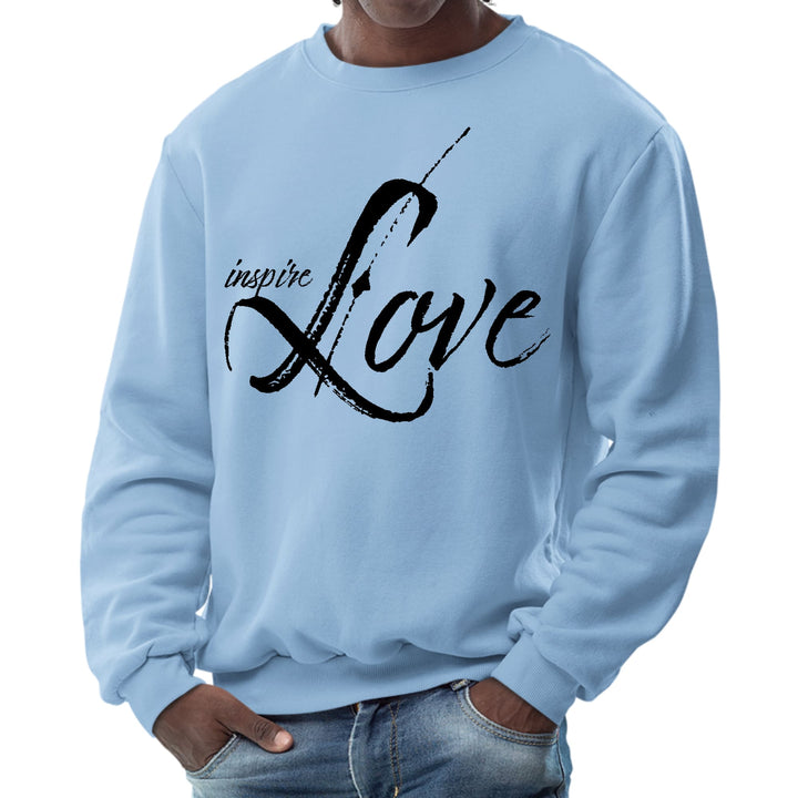 Mens Graphic Sweatshirt Inspire Love - Mens | Sweatshirts