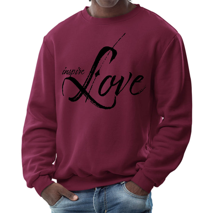 Mens Graphic Sweatshirt Inspire Love - Mens | Sweatshirts