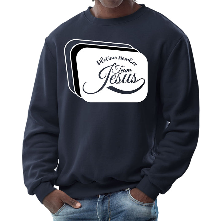 Mens Graphic Sweatshirt - Lifetime Member Team Jesus - Mens | Sweatshirts