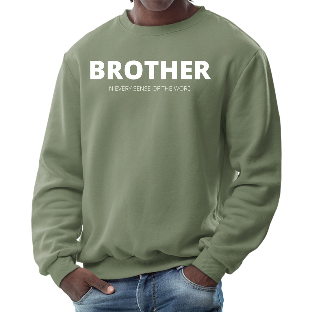 Mens Graphic Sweatshirt Say it Soul Brother (in Every Sense - Mens | Sweatshirts