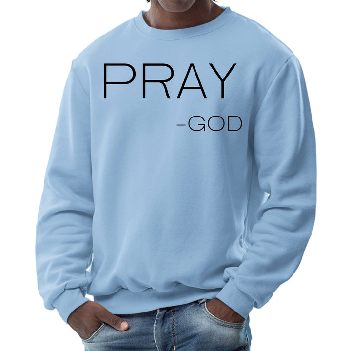 Mens Graphic Sweatshirt Say it Soul Pray -god - Mens | Sweatshirts