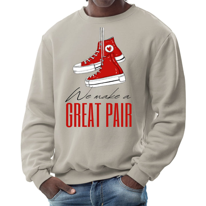 Mens Graphic Sweatshirt - Say it Soul - we Make a Great Pair - Mens/Sweatshirts