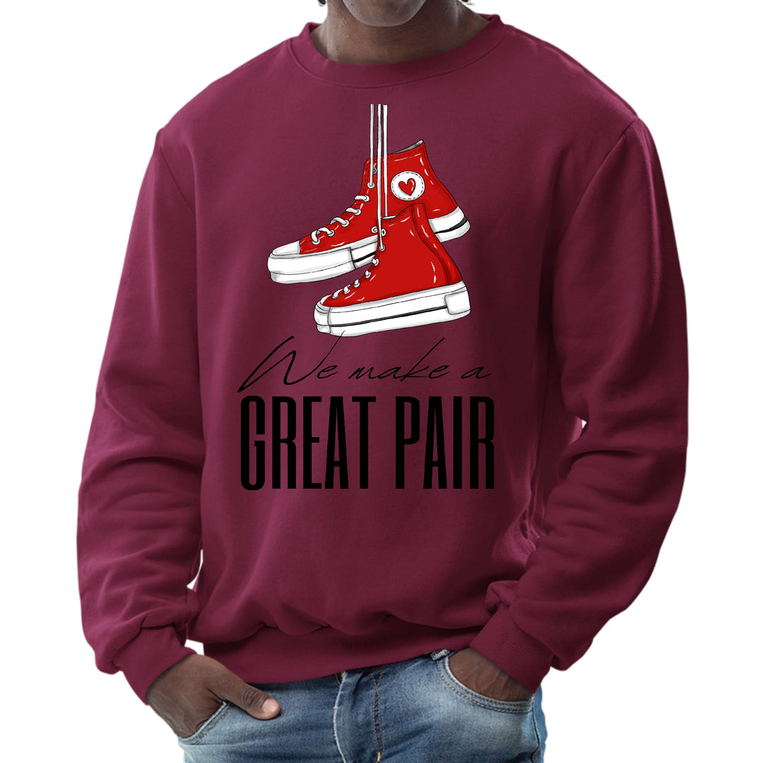 Mens Graphic Sweatshirt Say it Soul we Make a Great Pair - Mens | Sweatshirts