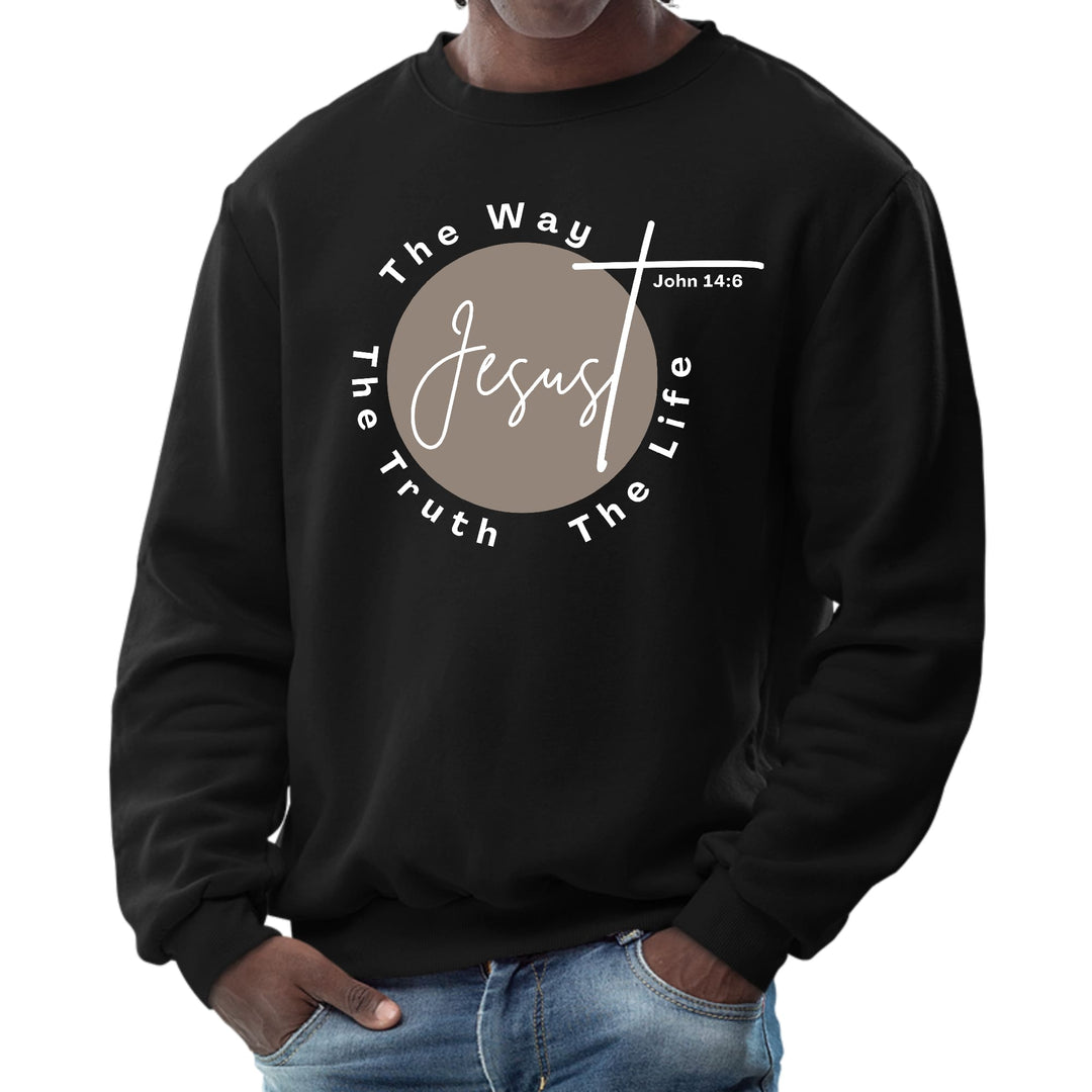 Mens Graphic Sweatshirt the Truth the Way the Life - Mens | Sweatshirts