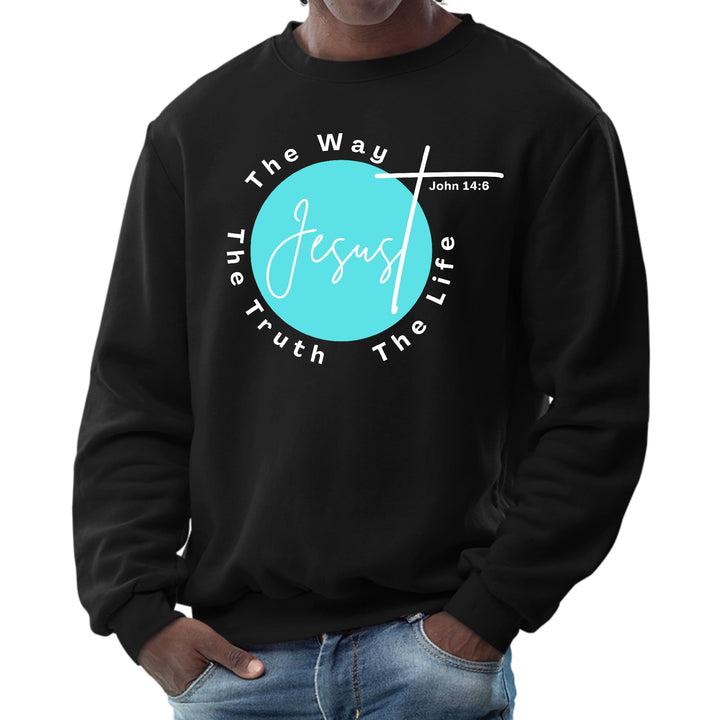 Mens Graphic Sweatshirt the Truth the Way the Life - Mens | Sweatshirts