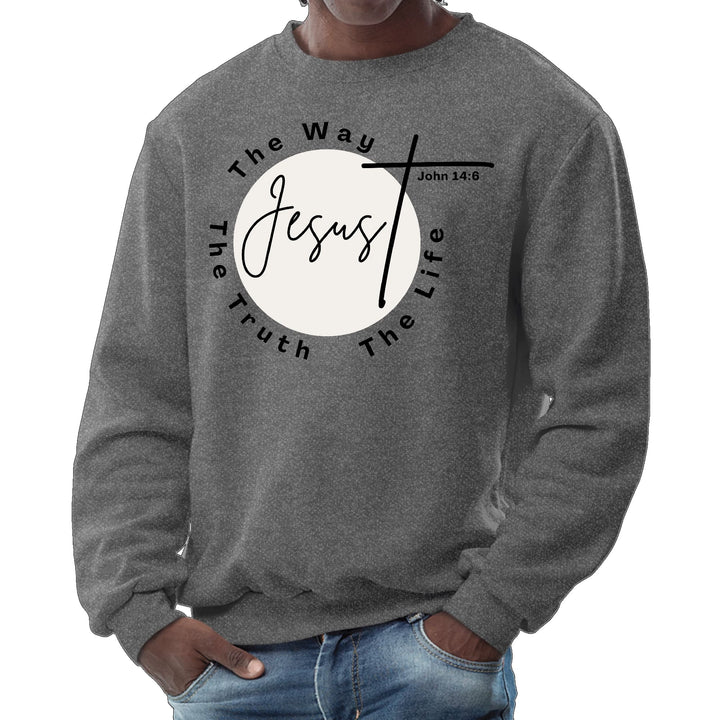 Mens Graphic Sweatshirt the Truth the Way the Life - Mens | Sweatshirts