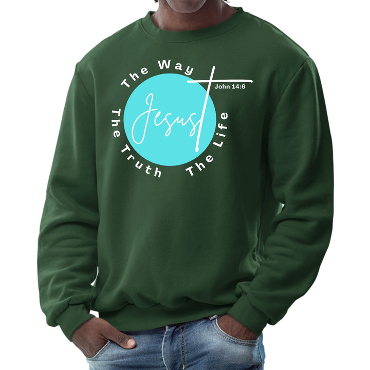 Mens Graphic Sweatshirt the Truth the Way the Life - Mens | Sweatshirts