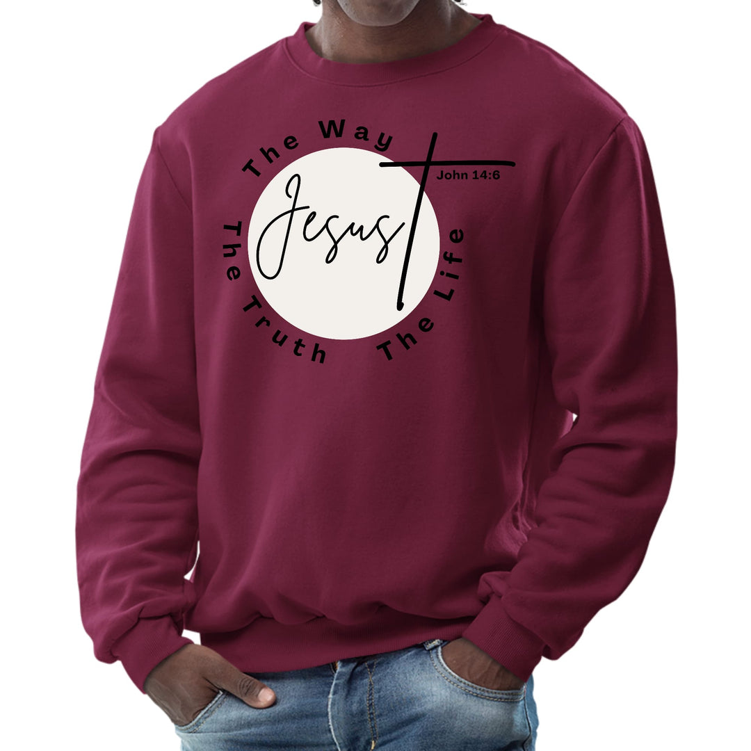 Mens Graphic Sweatshirt the Truth the Way the Life - Mens | Sweatshirts