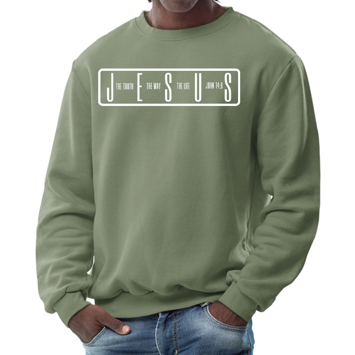 Mens Graphic Sweatshirt the Truth the Way the Life - Mens | Sweatshirts