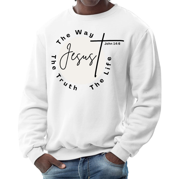 Mens Graphic Sweatshirt the Truth the Way the Life - Mens | Sweatshirts