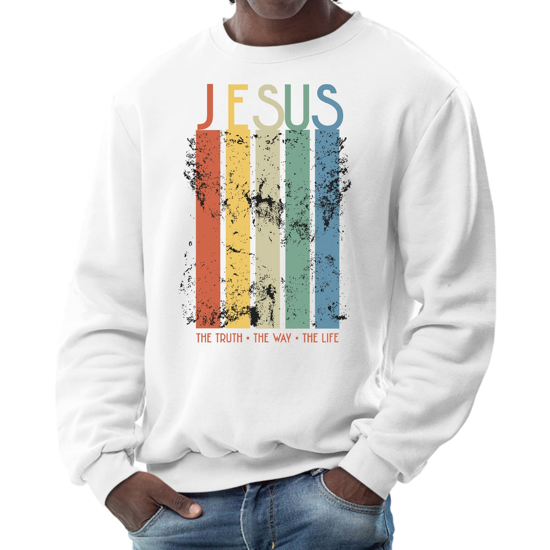 Mens Graphic Sweatshirt the Truth the Way the Life - Mens | Sweatshirts