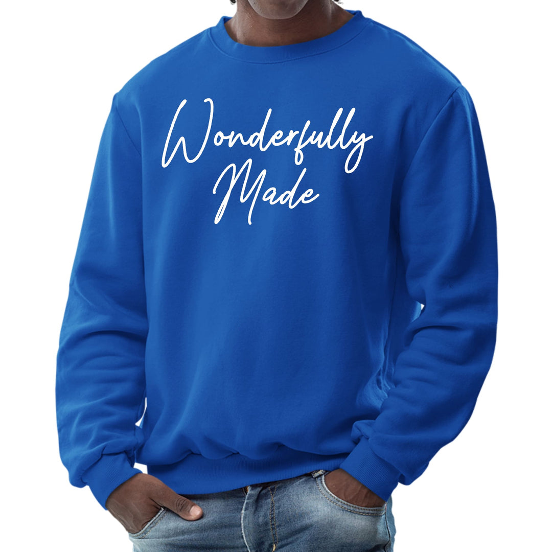 Mens Graphic Sweatshirt Wonderfully Made - Mens | Sweatshirts