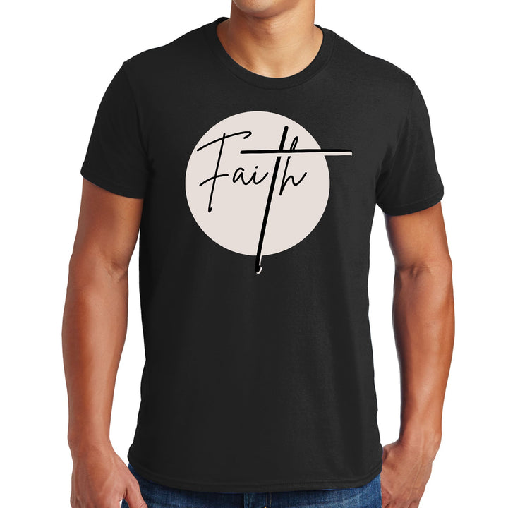 Mens Graphic T-shirt Faith Print - Mens | T-Shirts