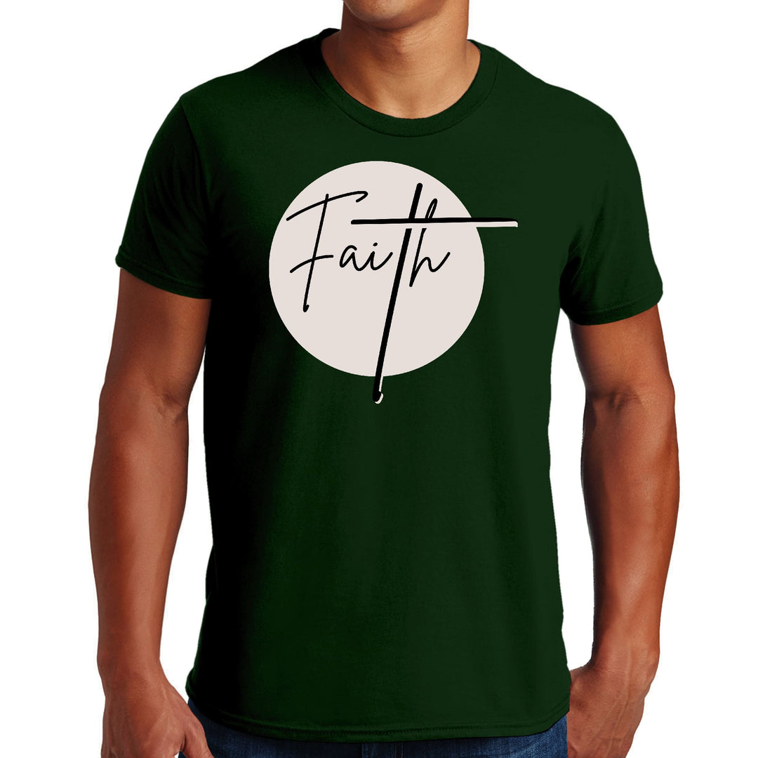 Mens Graphic T-shirt Faith Print - Mens | T-Shirts