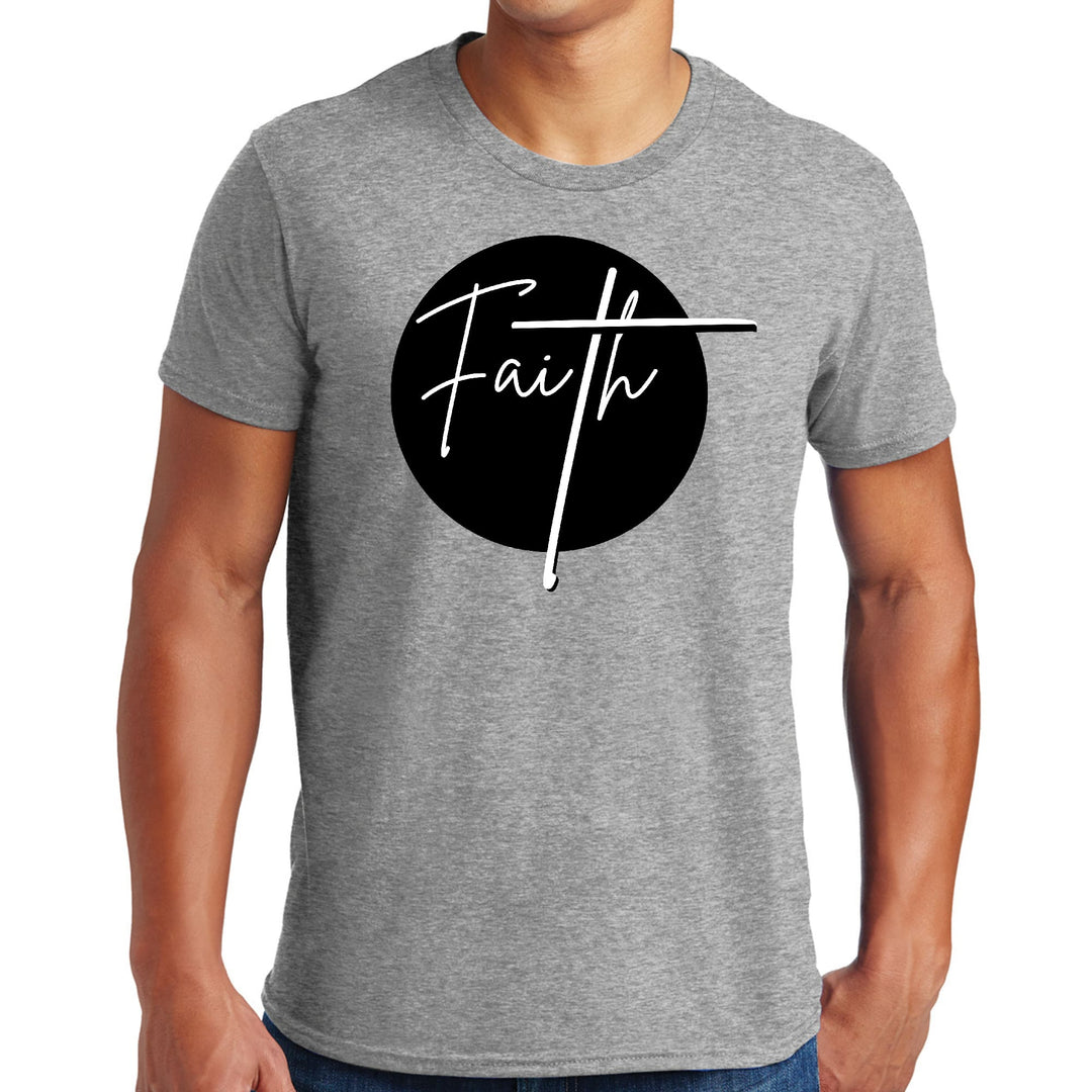 Mens Graphic T-shirt Faith Print - Mens | T-Shirts