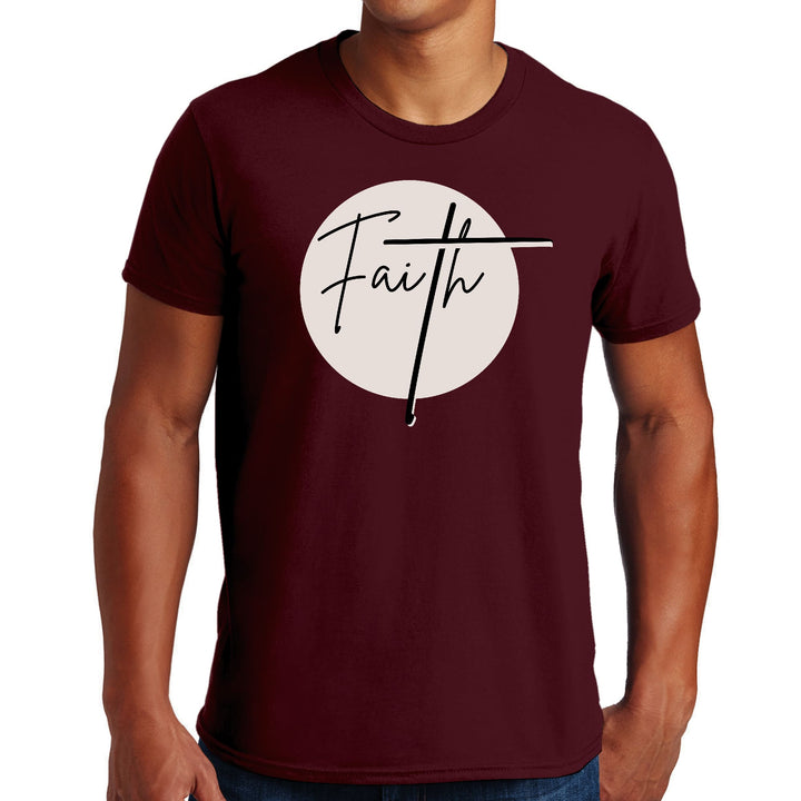 Mens Graphic T-shirt Faith Print - Mens | T-Shirts