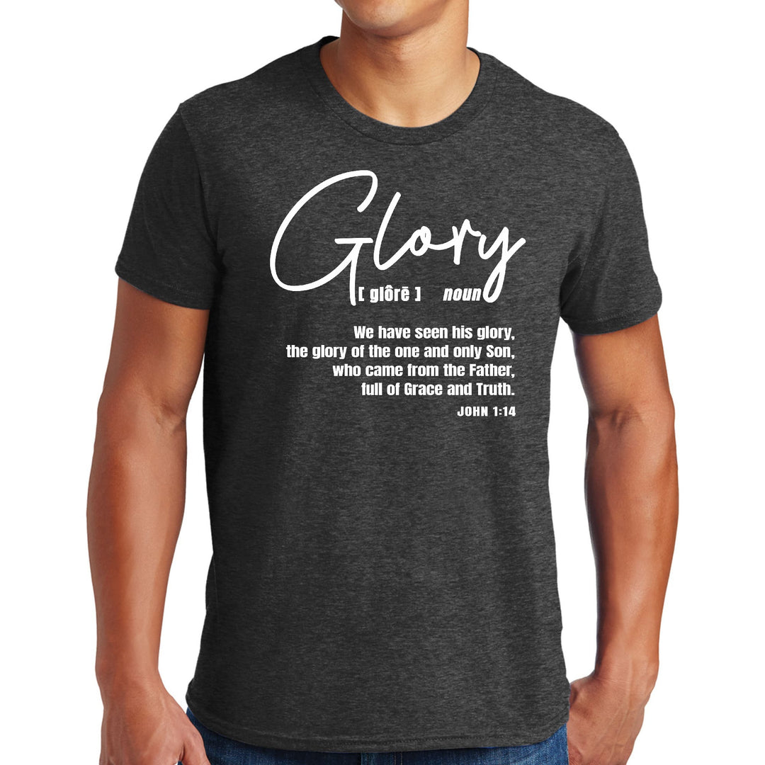 Mens Graphic T-shirt Glory - Christian Inspiration - Mens | T-Shirts