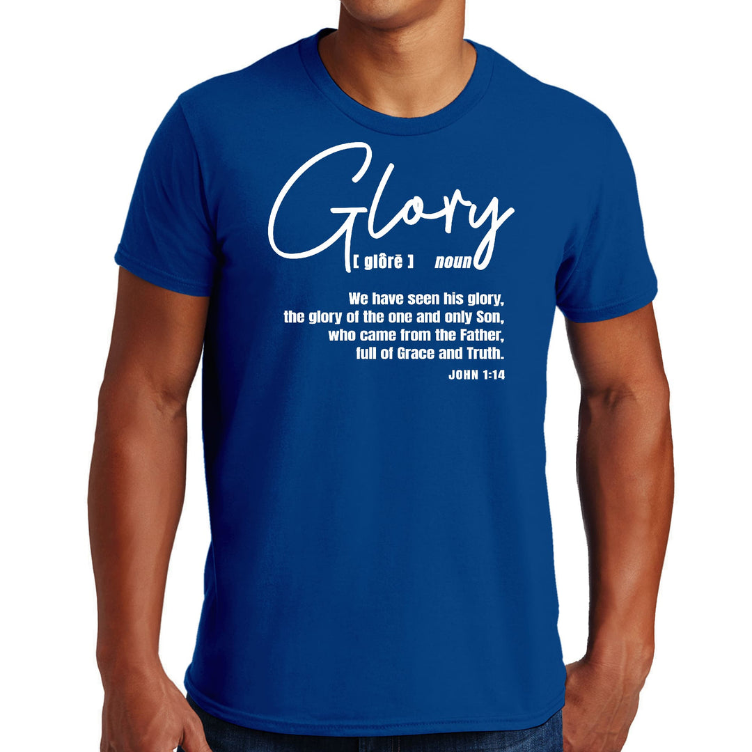 Mens Graphic T-shirt Glory - Christian Inspiration - Mens | T-Shirts