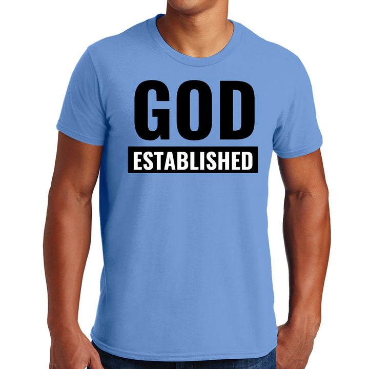 Mens Graphic T-shirt God Established - Mens | T-Shirts