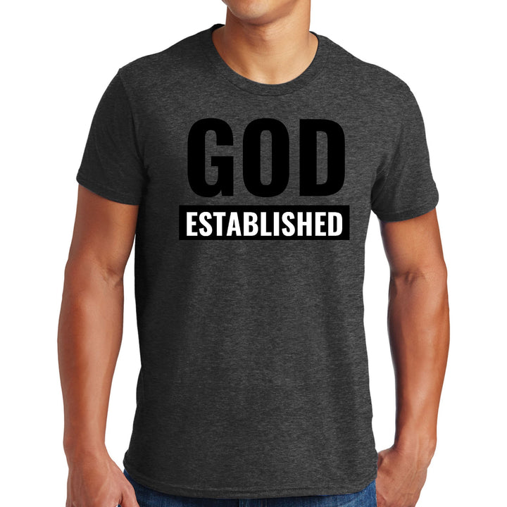 Mens Graphic T-shirt God Established - Mens | T-Shirts