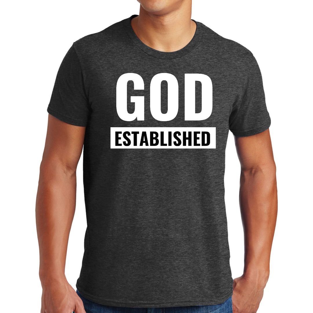 Mens Graphic T-shirt God Established - Mens | T-Shirts