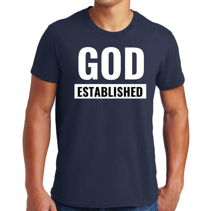 Mens Graphic T-shirt God Established - Mens | T-Shirts