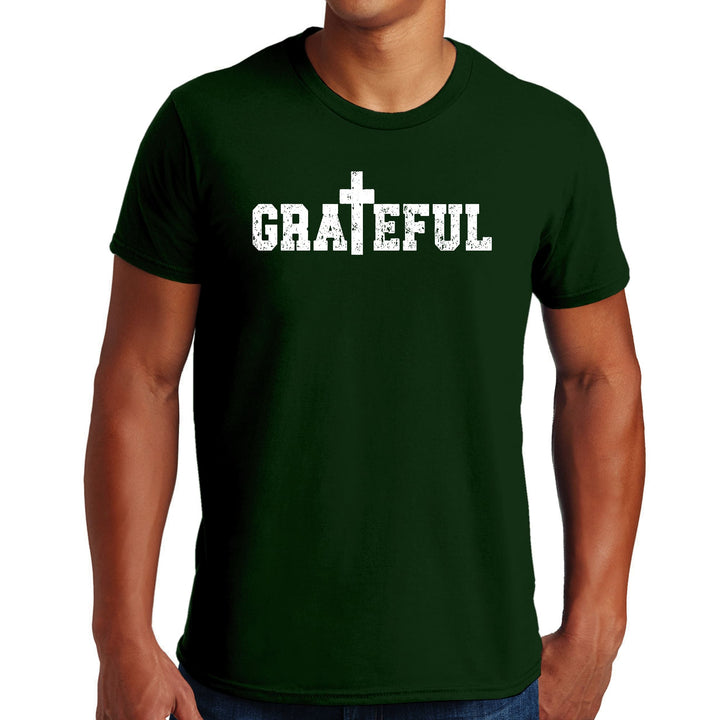 Mens Graphic T-shirt Grateful Print - Mens | T-Shirts