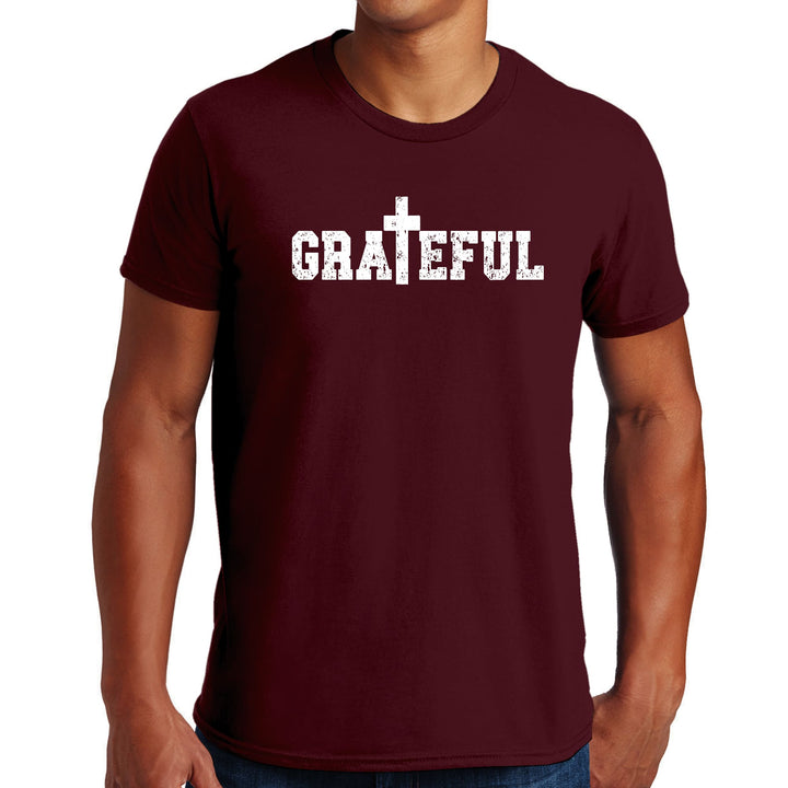 Mens Graphic T-shirt Grateful Print - Mens | T-Shirts