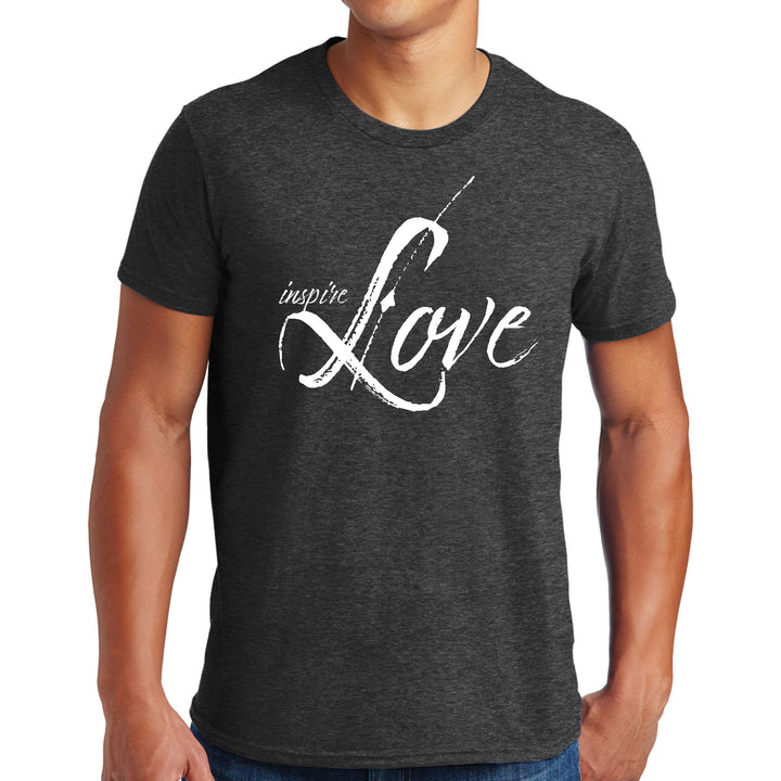 Mens Graphic T-shirt Inspire Love - Mens | T-Shirts