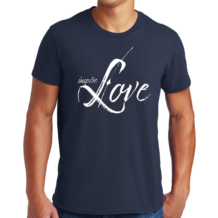 Mens Graphic T-shirt Inspire Love - Mens | T-Shirts