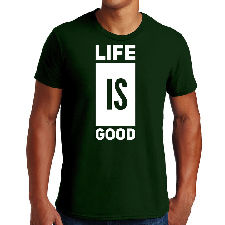 Mens Graphic T-shirt Life is Good - Mens | T-Shirts