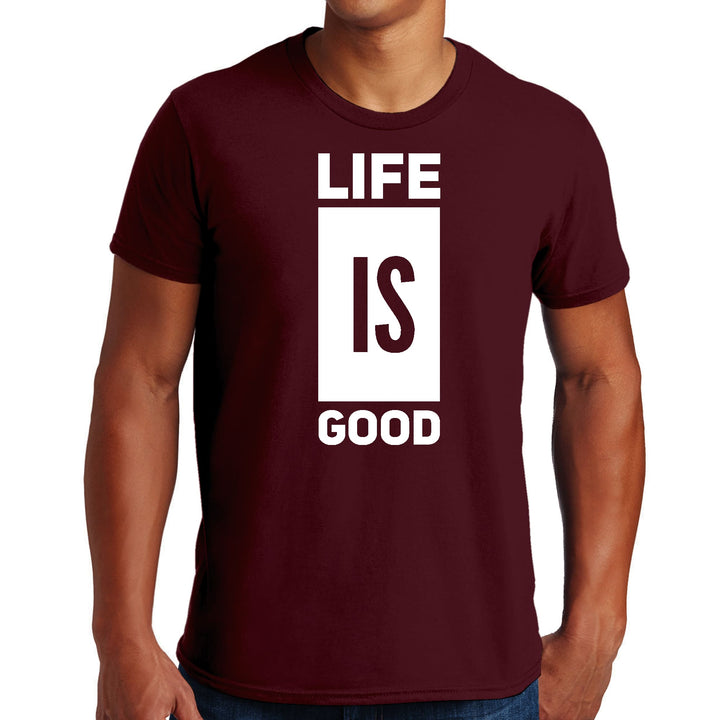 Mens Graphic T-shirt Life is Good - Mens | T-Shirts