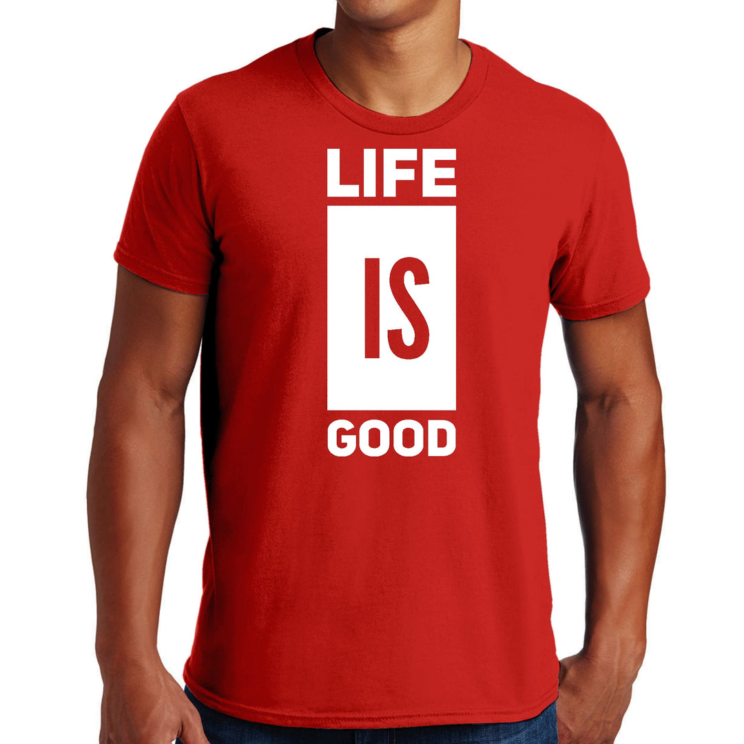 Mens Graphic T-shirt Life is Good - Mens | T-Shirts