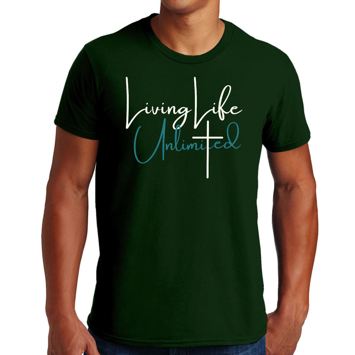 Mens Graphic T-shirt Living Life Unlimited - Mens | T-Shirts