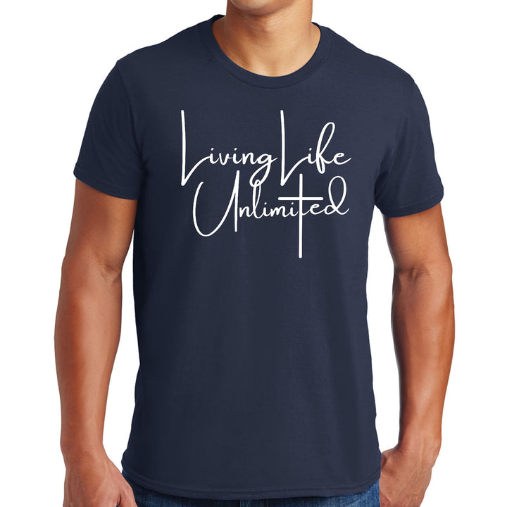 Mens Graphic T-shirt Living Life Unlimited - Mens | T-Shirts