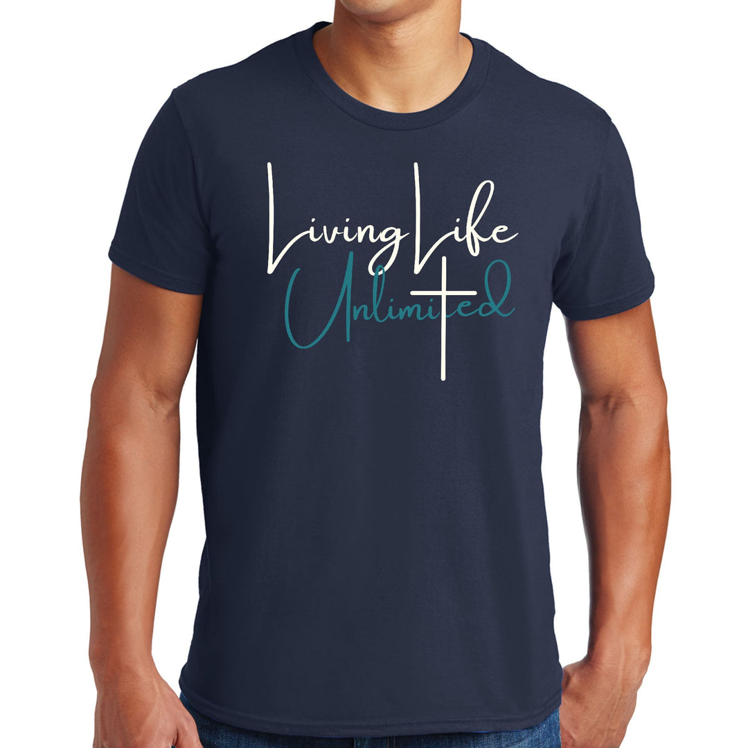 Mens Graphic T-shirt Living Life Unlimited - Mens | T-Shirts