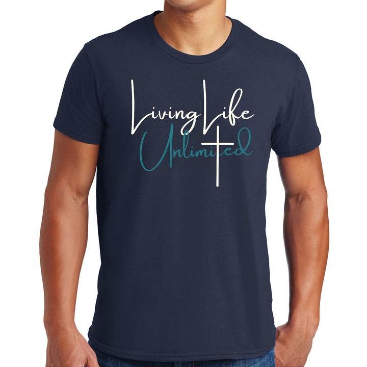 Mens Graphic T-shirt Living Life Unlimited - Mens | T-Shirts