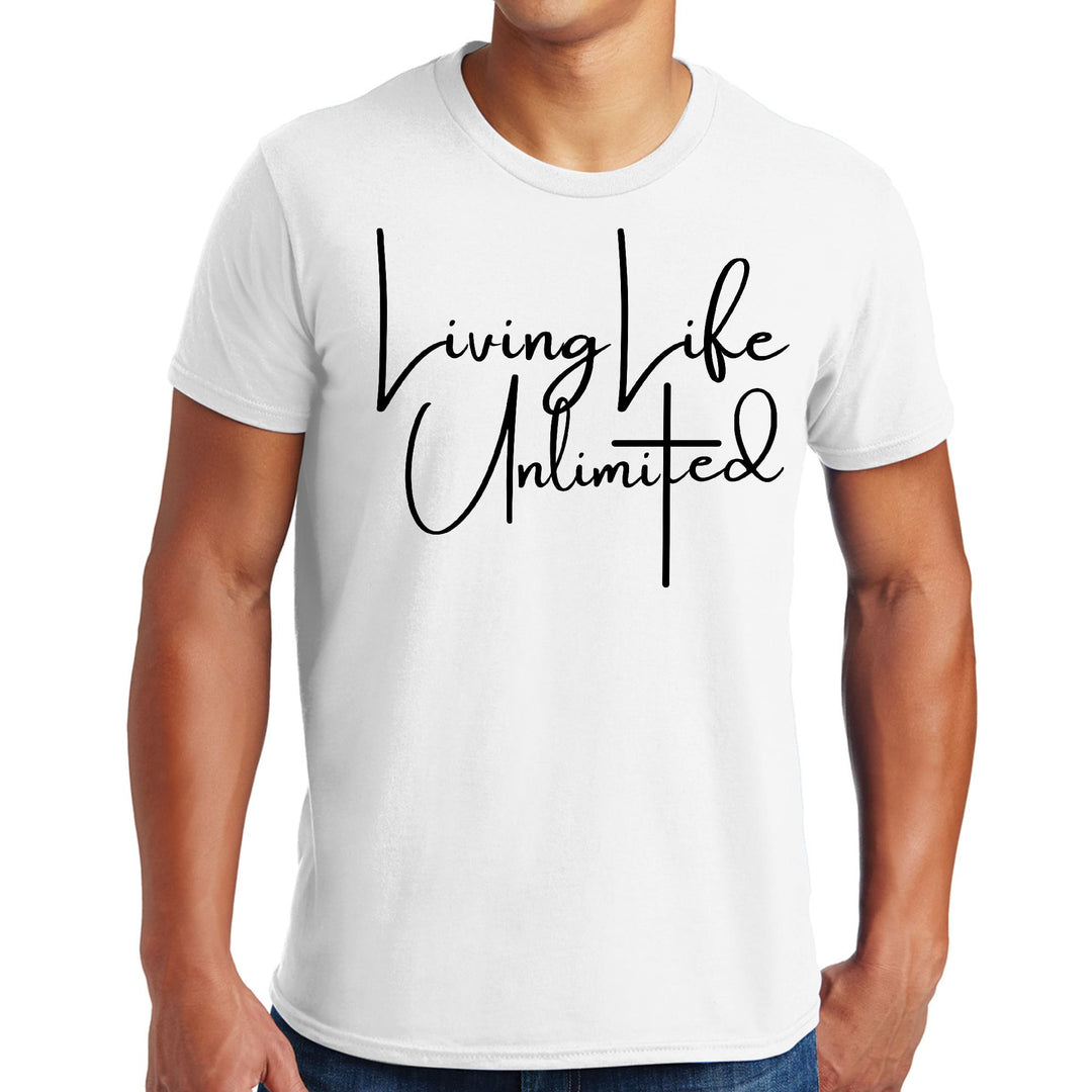 Mens Graphic T-shirt Living Life Unlimited - Mens | T-Shirts