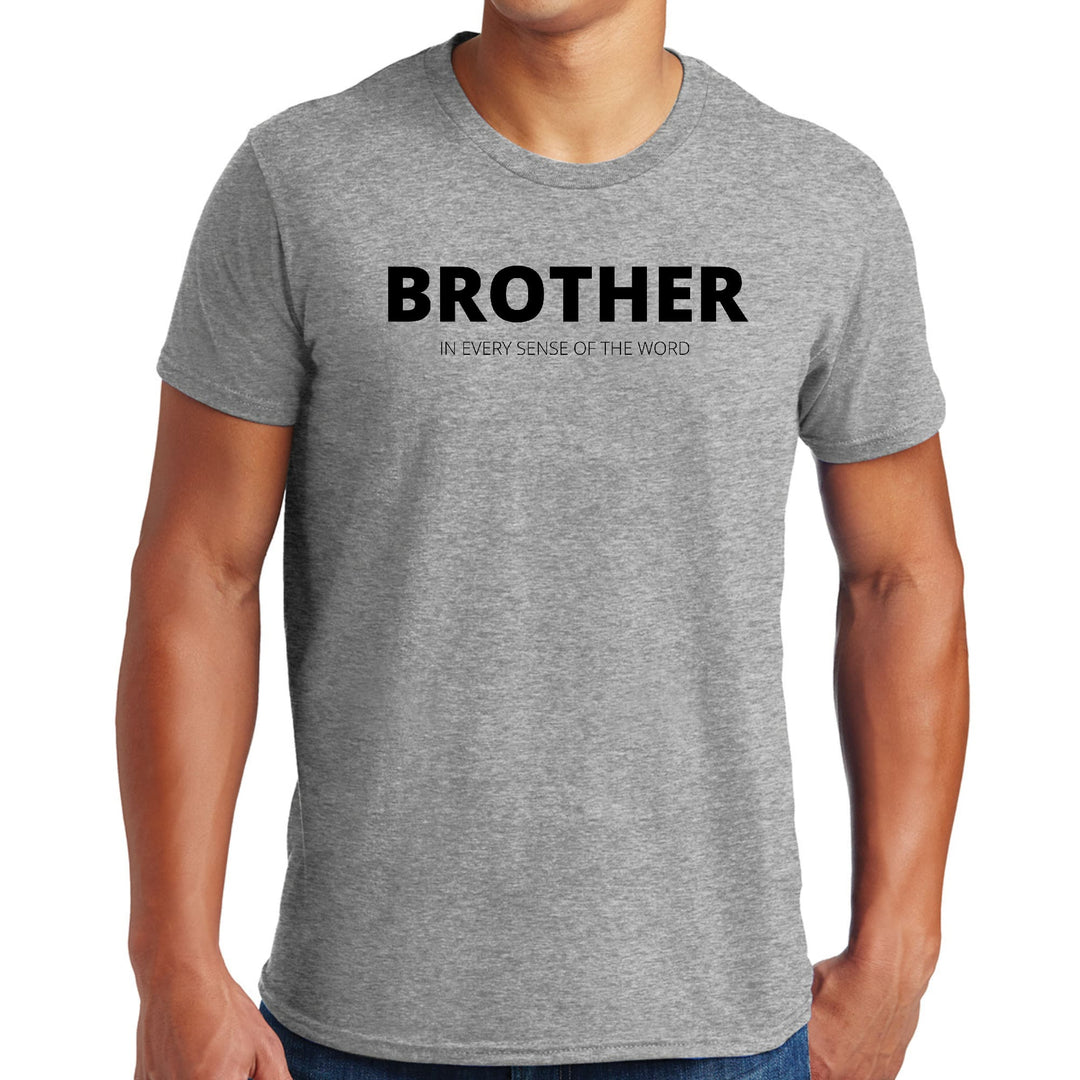 Mens Graphic T-shirt Say it Soul Brother (in Every Sense of the Word - Mens