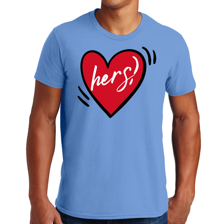 Mens Graphic T-shirt Say it Soul Her Heart Couples - Mens | T-Shirts