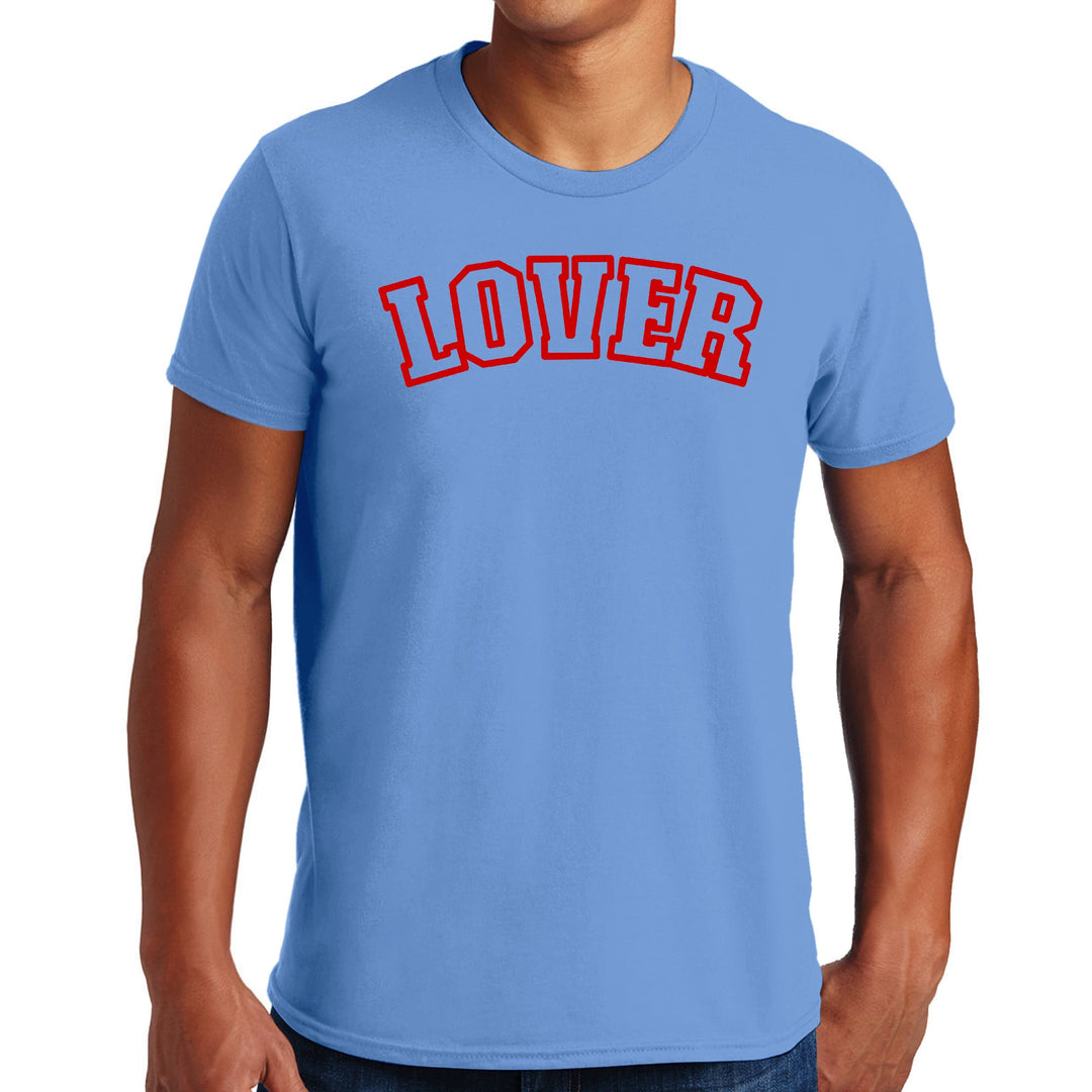 Mens Graphic T-shirt Say it Soul Lover Red - Mens | T-Shirts